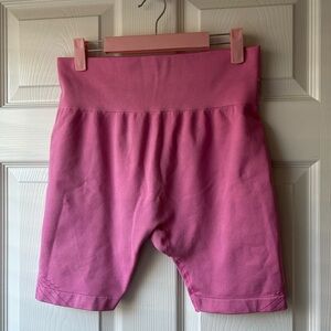 JoyLab Women’s High-Waisted 7” Bike Shorts Pink XL